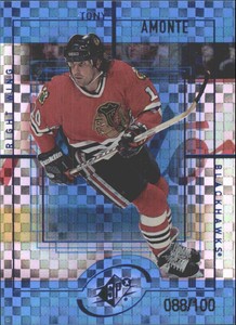 1999-00 (BLACKHAWKS) SPx Radiance #35 Tony Amonte /100
