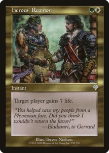 4x Heroes' Reunion - LP - Invasion - SPARROW MAGIC mtg - Picture 1 of 1