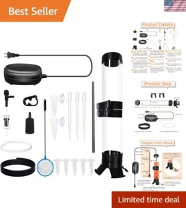 Multifunctional Brine Shrimp Hatching System - 20 pcs with Collection Net & Pump - Picture 1 of 9