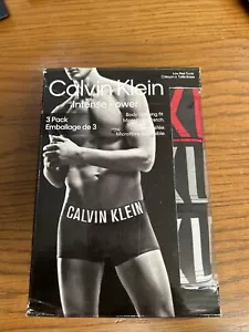 $$Calvin Klein Bauli da uomo (2x-GRANDI) POTENZA INTENSA BASSO RIALZO NB2593-929 (3 PK) - Foto 1 di 5