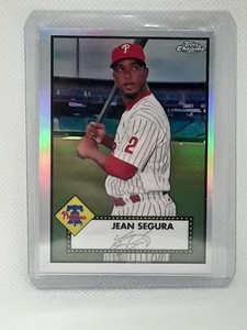 Jean Segura 2021 Topps Chrome Platinum Anniversary - Refractor #275