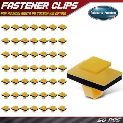 50 шт. фиксаторов молдингов с герметиком для Hyundai Santa Fe Kia - Изображение 1 из 4