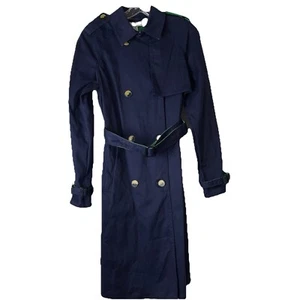 Phillip Lim Navy/Green Women’s Trench Coat for Target 20th Anniversary Sz XS - Picture 1 of 16