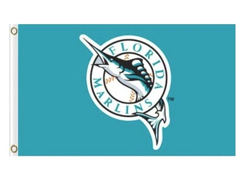 Miami Marlins 3x5ft Banner Polyester Baseball WorldSeries Miami Marlins008 Cover