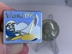 Olympic Memorabilia Atlanta 1996 Sailing Vintage Tack Pin T-5033 - Picture 1 of 1