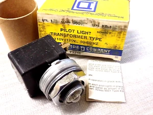 KP-1 9001 SER "F" SQUARE D 110-120V PILOT LIGHT MODULE NEW - Picture 1 of 5