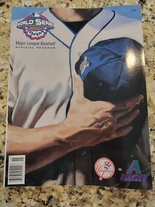 New York Yankees vs Arizona Diamondbacks 2001 World Series MLB Official Program - Picture 1 of 6