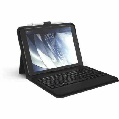 Zagg Messenger Folio Non-Backlit Tablet Keyboard Case for 9.7” iPad Pro Black - Image 1 of 4