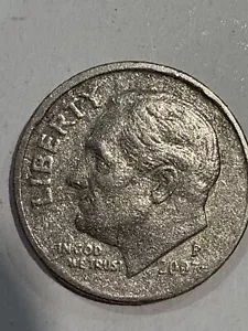 2006 P Roosevelt Dime Missing Clad Layer On Both Sides! Must See... - Picture 1 of 12