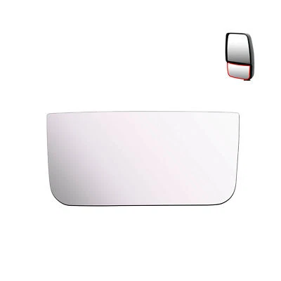 Lower Mirror Glass For 2005 2006 2007 Chevrolet Express 1500 Left Side Convex - Image 1 of 4