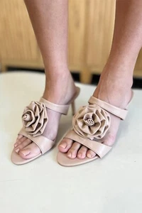 Weeboo floral stiletto heel sandals - Picture 1 of 6