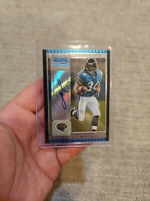 2005 Bowman Chrome #239 Alvin Pearman RC Rookie AUTOGRAPH Jaguars U of VIRGINIA  - Image 1 of 2