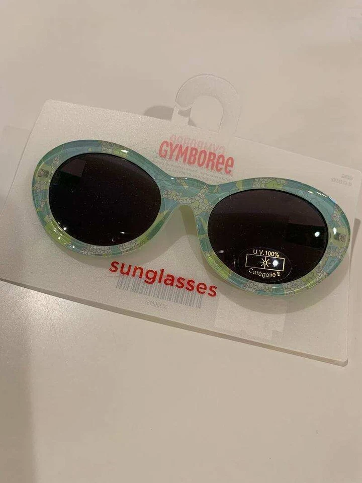 Gymboree Petit четыре синий цветочный солнцезащитные очки Пасхи размер 4-8 лет новый с Ярлыками - Изображение 1 из 1