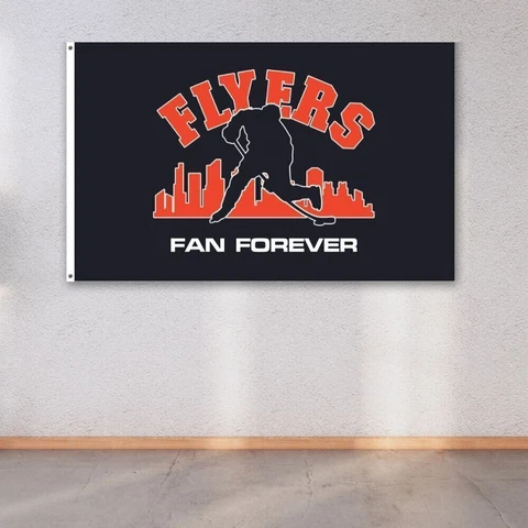 Philadelphia Flyers Fan 3x5 ft Flag NHL Ice Hockey Team Champions Gift Banner Cover