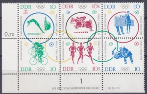 Ddr 1039/44 Dv ** Olympic Games 1964, Mint With Dv - Picture 1 of 1