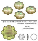 Superior PRIMERO 2612 Jelly Fish Flat Back NoHotfix Crystals Partly Frosted