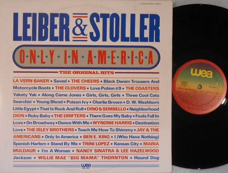 Lieber & Stoller Only in America ORIG OZ 2LP NM Coasters Drifters Isley brothers - Image 1 of 1