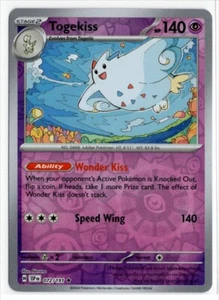 Pokemon Surging Sparks Reverse Holo 072/191 Togekiss - Picture 1 of 1