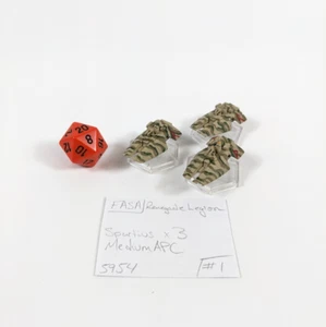 RENEGADE LEGION Miniatura Juego de Guerra Metal SPARTIUS x3 Mediano APC 5954 #1 - Imagen 1 de 2