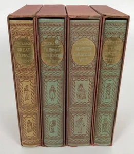 LOT of 4 Vintage Heritage Press Hardcover Books Staging Decor Instant Library - Picture 1 of 3