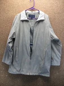 London Fog Small Full Zip Drawstring Bottom Soft Ext Tan Jacket  - Bild 1 von 10