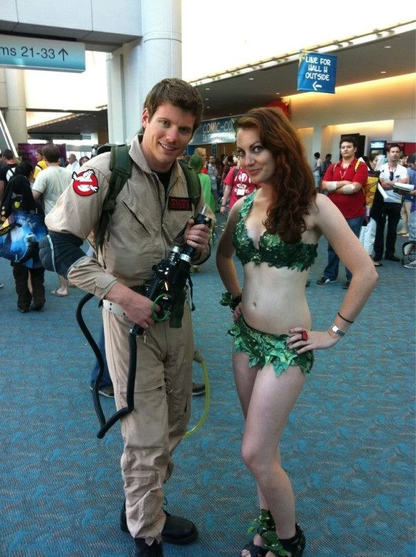 Sexy Burning Hot Poison Ivy FAIRY NYMPH Halloween Bra /Shorts Custom Made 4 U - Image 1 of 3