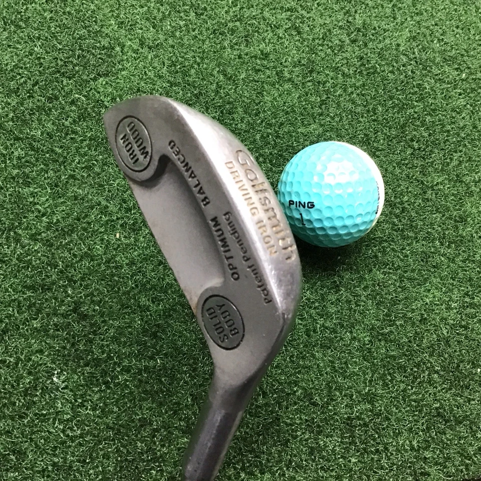 Driving Iron Golfsmith Iron Wood Dynamic Gold R300U Shaft 41" RH New Grip - Image 1 of 4