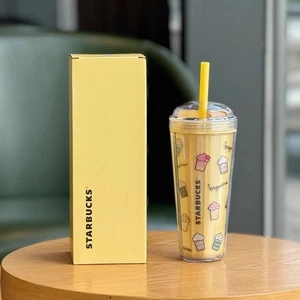 New 2025 China Starbucks Frappuccino Party Series 26oz Plastic Straw Cup - Picture 1 of 5