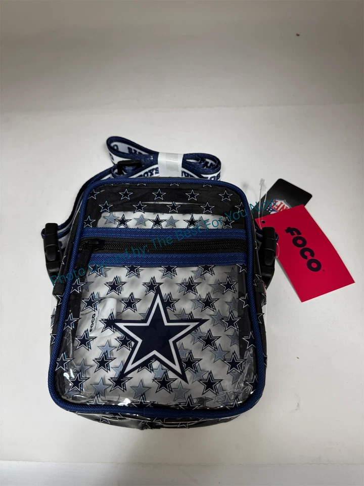 NFL Dallas Cowboys Crossbody Clear Bag For Stadium Events & Concerts Sports - Image 1 of 2