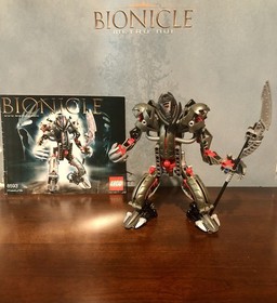 Lego Bionicle 8593 Makuta 2003 Complete With Instructions 