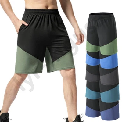 Men's Beach Shorts Running Basketball Gym Fitness Outdoor Training Sports Shorts - Изображение 1 из 2