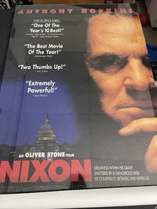 1995 Nixon Anthony Hopkins Promo Advance "40”x 26”'' Movie Poster #29 - Picture 1 of 10