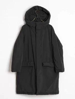 Chaqueta larga con capucha de nailon de alta densidad REMI RELIEVE talla L negra Foto 1 de 4