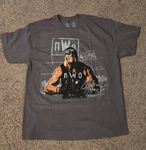 Hulk Hogan Hollywood T-shirt chacoal color reprint shirt AN54200 - Picture 1 of 2