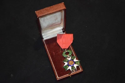 ETOILE CHEVALIER LEGION D'HONNEUR-1870-OR & VERMEIL + ECRIN-FRENCH LEGION HONOR - Photo 1/4