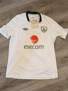 CAMISETA DE FÚTBOL IRLANDESA UMBRO REPUBLIC IRLANDA 2010 HOMBRE TALLA M ¡NUEVA! - Imagen 1 de 7
