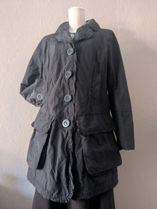 Fuchs Schmitt Extravaganter Damen Mantel Schwarz Sommer Übergang 40 - Bild 1 von 9