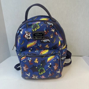 Mini Mochila Disney Loungefly Fantasia Villanos y Amigos Estampado por Todas Partes T3 - Imagen 1 de 8