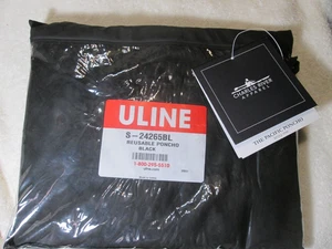Poncho Charles River Apparel Pacific impermeabile pioggia NERO NUOVO - Foto 1 di 6