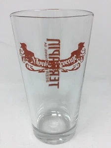 Vaso de cerveza Terrapin Beer Company ""Monk's Revenge"" 16 oz Atenas Georgia - Imagen 1 de 5