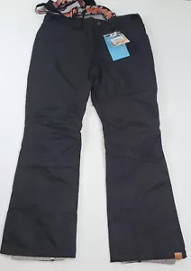 Gsou Snow Women's Highland Bib Snowboard & Ski Black Size L - Picture 1 of 23