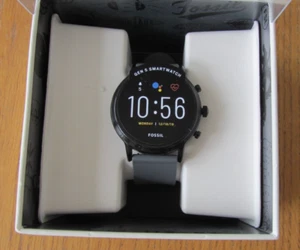 Boxed Fossil Gen 5 Smartwatch Grey Strap FTW4025 - Picture 1 of 8