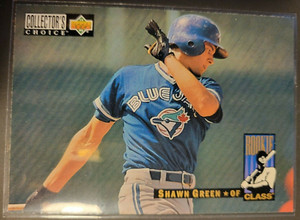 SHAWN GREEN # 9 - 1994 Upper Deck Collector's Choice Baseball  - Rookie Card