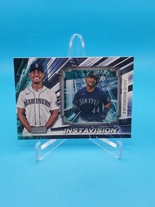Julio Rodriguez 2023 Stadium Club #IV-JR Instavision - SP - Case Hit - Mariners - Picture 1 of 2