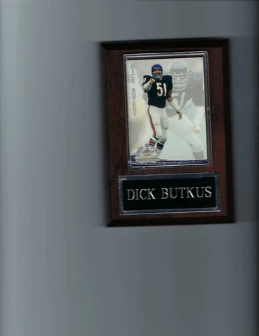 DICK BUTKUS PLAQUE CHICAGO BEARS FOOTBALL NFL C Cover