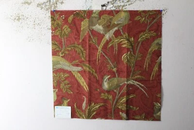Duralee, Prairie Bird, Floral with Birds, 26" W X 26" L, Var Colors Available - Image 1 of 4