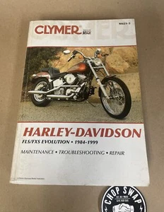 Harley-DavidsonFLS/FXS Evolution Clymer Repair Manual, Part #M421-3, 1984-1999 - Foto 1 di 7