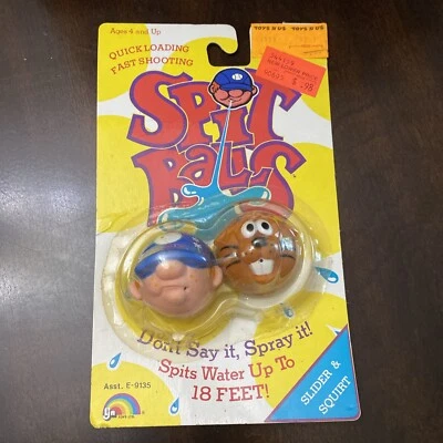 De colección 1988 Spit Balls Squirt Ball Slider & Squirt **Sellado** Ver Fotos Foto 1 de 2