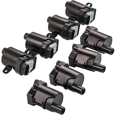 8x Bobina accensione modulo accensione for Chevrolet Tahoe Suburban GMC Yukon Hummer H2 5.3 6.0 - Immagine 1 di 4