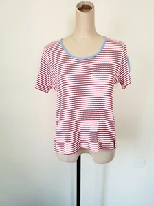 Vintage All Points Striped Tee Size Small - Picture 1 of 4